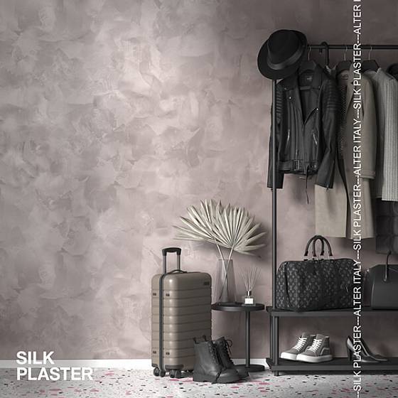 Декоративная штукатурка AlterItaly Briatico 02-533 в интерьере