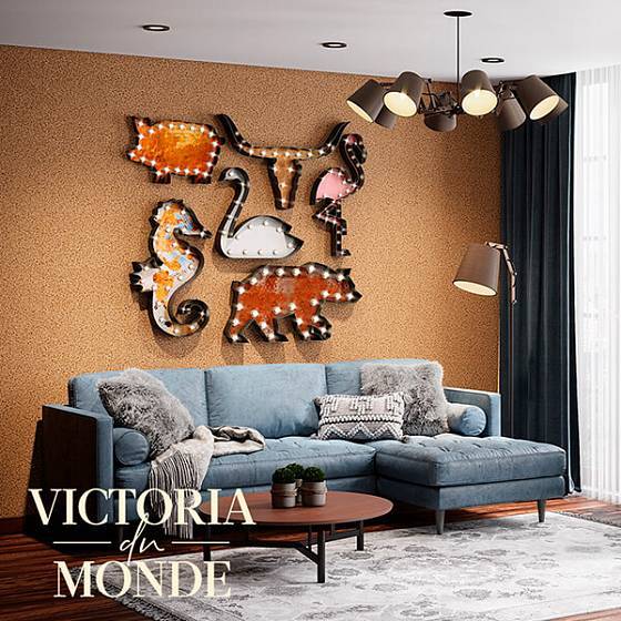 Жидкие обои Silk Plaster Victoria du Monde la Loire 206 в интерьере