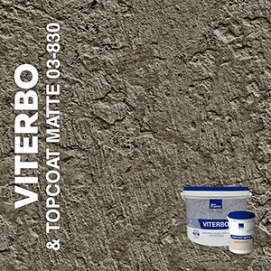VITERBO & Topcoat MATTE 03-100, 03-830